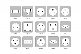 Почему в разных странах используют разные виды розеток?
